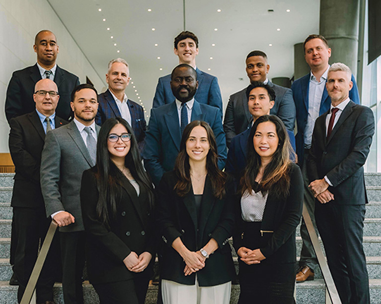 Membres de l'Équipe Conseil privilège à distance.