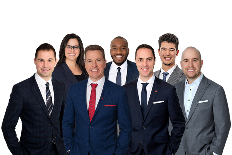 Photo des membres de l'Équipe Martin Lacroix 2025