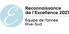 Reconnaissance de l'Excellence 2021 - Équipe de l'année Rive-Sud
