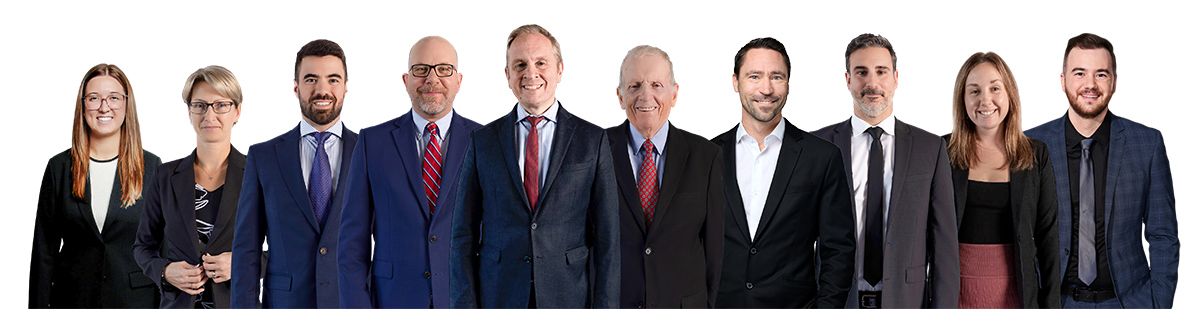 Photo de l'équipe de gestion de patrimoine Parent Bujold