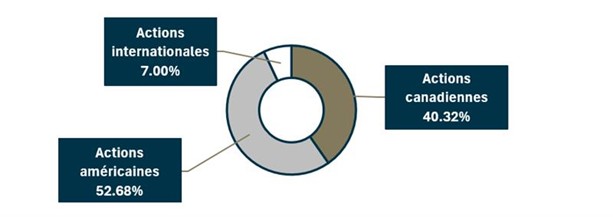 Diagramme Répartition géographique des actions Bergeron Cosgrove