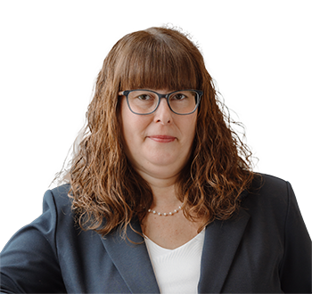 Photo de Mélanie Charbonneau, Adjointe, membre de l'équipe expert.