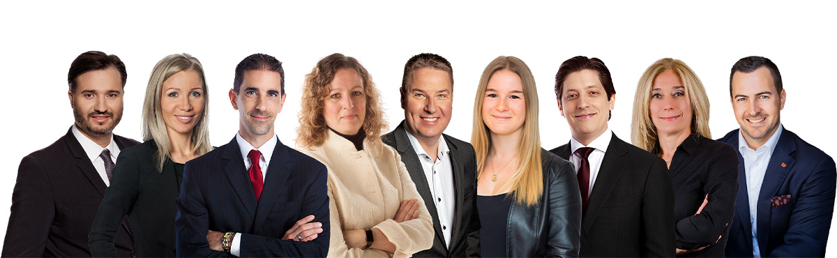 Membres du groupe Crescendo.