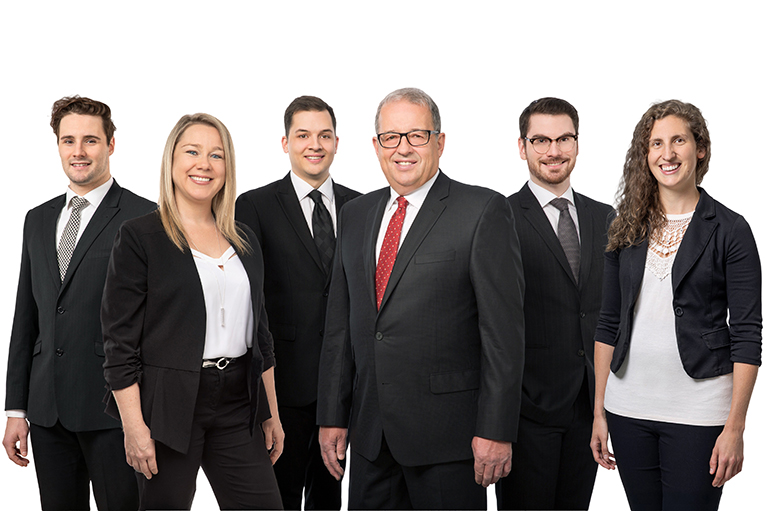 Membres de l'équipe Groupe Financier Alain D'Anjou Lessard.