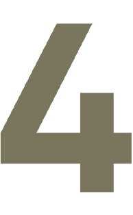 Image du chiffre Quatre.