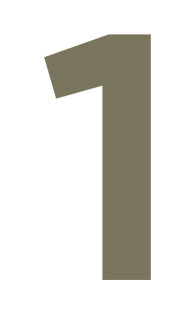 Image du chiffre Un.