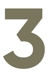 Image du chiffre Trois.