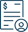 Pictogramme planification financière.