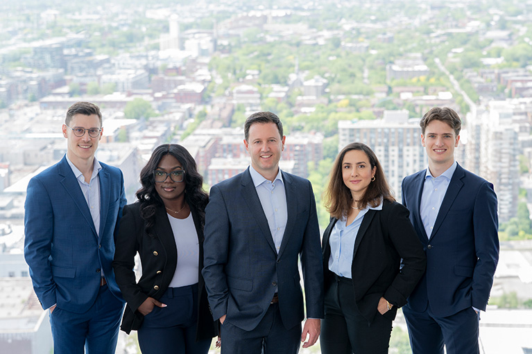 Photo d'équipe du Groupe Vinet.