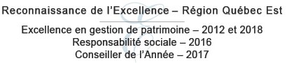 Prix excellence équipe Wunderlin-Moreau-Cliche-Szaraz