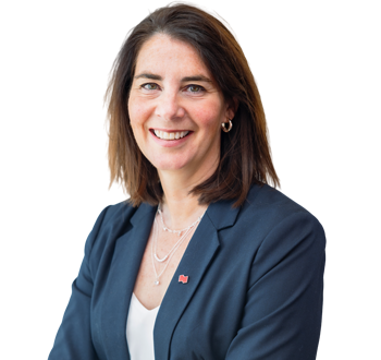 Photo de Caroline Fortier, Directrice service aux entreprises.